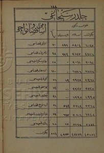 Población de Childir Sanjak según el anuario del Vilayet de Erzurum de 1872 de Devlet i Aliyye i Osmâniyye